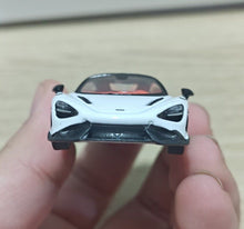 Load image into Gallery viewer, Masdi 1:64 White 765LT Racing Sports Model Diecast Metal Car New Collection
