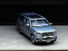 Load image into Gallery viewer, WTX 1:64 Blue Navigator L Full Sized SUV Sports Model Diecast Metal Car New Collection

