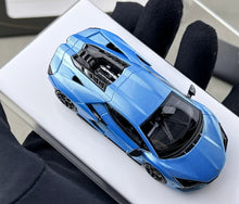 Load image into Gallery viewer, Zincit 1:64 Blue  Revuelto V12 Racing Sports Model Diecast Metal Car New Collection
