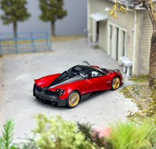 Load image into Gallery viewer, LCD 1:64 Red Huayra Roadster Convertible Sports Model Diecast Metal Car New Collection
