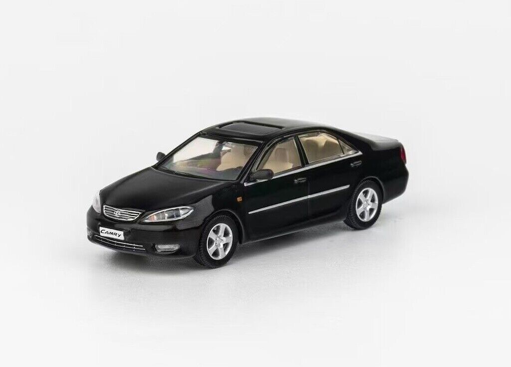 Model1 1:64 Black Camry XV30 Sedan Model Metal Diecast Car New Collection