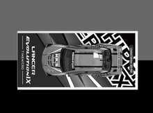 Load image into Gallery viewer, TM 1:64 JDM Lancer EVO 9 IX Hipermax Figure Sports Model Diecast Metal Car BN
