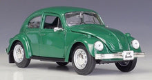 Load image into Gallery viewer, Maisto 1:24 Green VW Beetle Classic Sports Model Toy Diecast Metal Car BN
