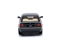 Load image into Gallery viewer, AR 1:64 Black BMW 750iL E38 Luxury Sedan Sports Model Diecast Metal Car New Collection
