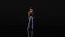 Load image into Gallery viewer, 1:64 Painted Figure Model Miniature Resin Diorama Sand Toy Cow Boy Cool Set
