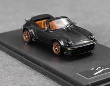 Load image into Gallery viewer, RM 1:64 Gray Singer 930 Turbo Study Convertible Model Diecast Metal Car New Collection
