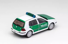Load image into Gallery viewer, GCD 1:64 VW Golf MK4 GTI 4 Doors German Police Model Diecast Metal Car New Collection

