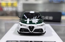 Load image into Gallery viewer, 1:64 CL Green Romeo Giulia GTAm #99 Sports Model Diecast Resin Car New Collection
