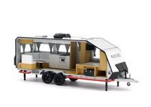 Load image into Gallery viewer, XCARTOYS 1:64 Black Series HQ21 Off Road Trailer RV Model Diecast Metal Car
