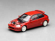 Load image into Gallery viewer, MH 1:64 Milan Red Civic Type R EK9 Sports Model Diecast Metal Car New Collection
