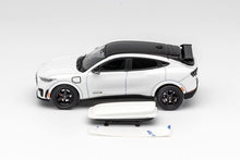 Load image into Gallery viewer, GCD 1:64 White Mustang Mach-e Sports Roof Box Model Toy Diecast Metal Car

