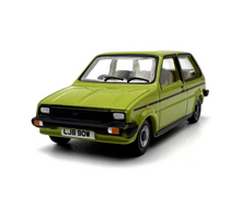 Load image into Gallery viewer, 1:76 Green Austin Mini Metro Classic Hatchback Model Diecast Metal Car New Collection
