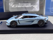 Load image into Gallery viewer, BSC 1:64 Ice Blue Gemera Coupe Sports Model Diecast Metal Car BN
