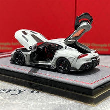 Load image into Gallery viewer, Topart 1:64 Gray Shark Supra A90 Sports Open Model Diecast Metal Car New Collection
