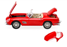 Load image into Gallery viewer, GFCC 1:64 Red 1960 250GT California Convertible SWB Model Diecast Metal Car
