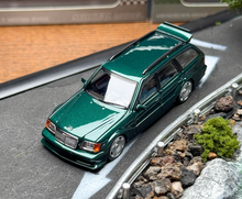 Load image into Gallery viewer, Mortal 1:64 Green S124 MODEII EVO2 Sports Wagon Model Diecast Metal Car New Collection
