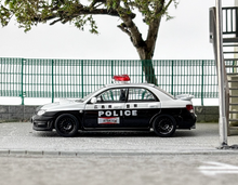 Load image into Gallery viewer, 1:64 Furuya Police Impreza WRX STI IX 9 GD Sedan Model Diecast Metal Car BN
