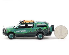 Load image into Gallery viewer, XCARTOYS 1:64 Green POER Pickup Truck Off Road Model Diecast Metal Car New
