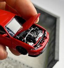 Load image into Gallery viewer, FH 1:64 JDM Skyline GTR R33 Racing Sports Model Diecast Metal Car Box
