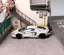 Load image into Gallery viewer, TPC 1:64 White LP700-4 Aventador LB Racing Sports Model Diecast Metal Car New
