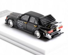 Load image into Gallery viewer, MJ 1:64 Black White 190E 2.5-16 EVO Sedan Sports Model Diecast Metal Car New Collection
