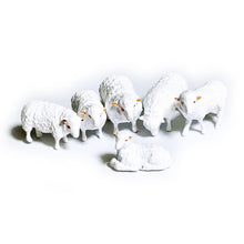 Load image into Gallery viewer, 1:64 Painted Figure Mini Model Miniature Resin Diorama Shepherd Sheep Farm Sand
