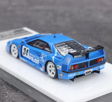 Load image into Gallery viewer, MY64 1:64 Blue #34 F40 LM Classic Racing Sports Model Diecast Resin Car New Collection
