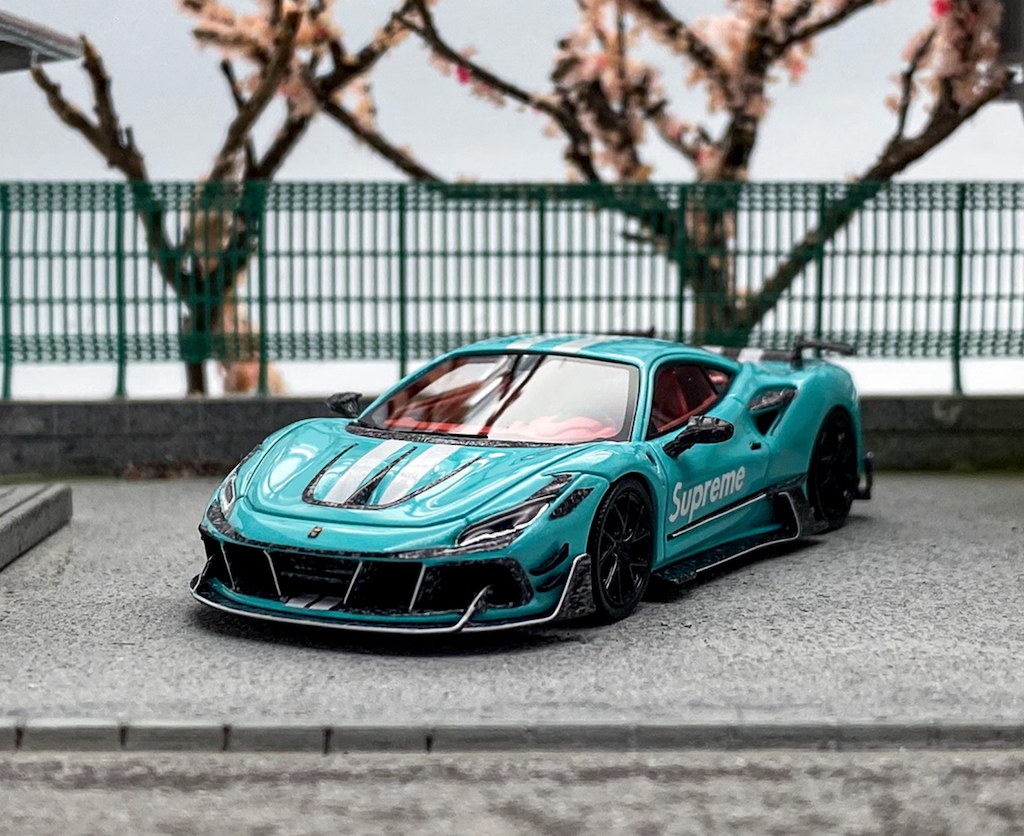 Fuelme 1:64 Mansory F8XX Super Racing Sports Model Diecast Resin Car New