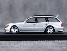 Load image into Gallery viewer, Mortal 1:64 Silver S124 MODEII EVO2 Sports Wagon Model Diecast Metal Car New Collection
