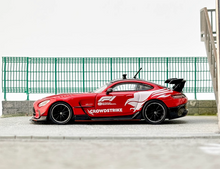 Load image into Gallery viewer, Tarmac 1:64 Red AMG GT BS Safety Car Racing Sports Model Diecast Metal New Collection

