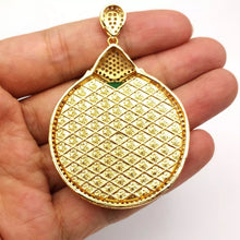 Load image into Gallery viewer, Nature Jade Ruyi Peace Pendant Necklace Gift Jewelry charm Blessing Fortune a
