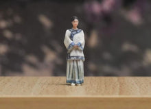 Load image into Gallery viewer, 1:64 Painted Figure Model Miniature Resin Diorama Sand Girl Qipao Vtintage Lady
