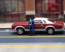 Load image into Gallery viewer, 1:64 Painted Figure Model Miniature Resin Diorama Sand Curly Hair Lady Suit Man
