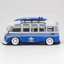Load image into Gallery viewer, LF 1:64 Blue VW T1 Van Camper RWB Kombi Sports Model Diecast Metal Car New
