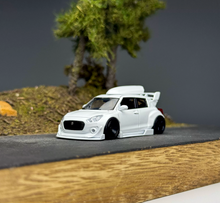 Load image into Gallery viewer, GS 1:64 JDM White Swift Widebody Sports Model Diecast Metal Car New Collection
