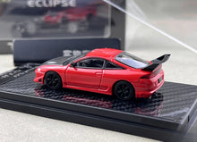 Load image into Gallery viewer, Transcend 1:64 Red Carbon Eclipse GS Coupe Sports Model Diecast Metal Car New Collection
