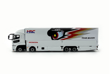 Load image into Gallery viewer, Tarmac 1:64 Fuso Mugen Racing Team Delivery Truck Model Diecast Metal Car New Collection
