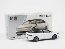 Load image into Gallery viewer, XCARTOY 1:64 White Xpeng P5 EV Sedan Sports Model Diecast Metal Car New Collection
