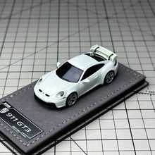 Load image into Gallery viewer, ZJWJ 1:64 Luminous White 911 GT3 Sports Model Diecast Resin Car New Collection
