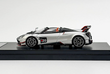 Load image into Gallery viewer, LCD 1:64 Silver Huayra Roadster BC #20 Sports Model Diecast Metal Car New Collecction
