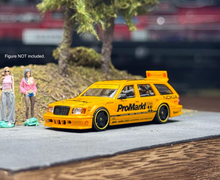Load image into Gallery viewer, YS 1:64 Yellow S124 Wagon Widebody Sports Model Diecast Metal Car New Collection
