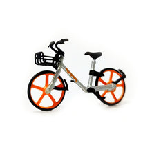 Load image into Gallery viewer, 1:64 Painted Figure Mini Model Miniature Resin Diorama Bicycle Street Boy Red
