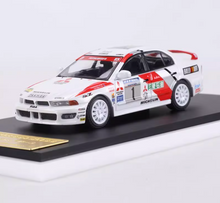 Load image into Gallery viewer, MK 1:64 APA White Galant VR-4 Rally Sedan Model Diecast Metal Car New Collection
