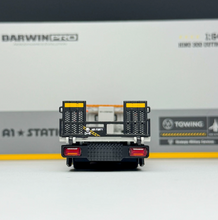 Load image into Gallery viewer, GCD 1:64 Gray AF H300 Flatbed Trailer Tow Truck Model Diecast Metal Car New Collection
