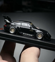 Load image into Gallery viewer, IG 1:64 Black RWB 993 Classic Sports Model Diecast Metal Car New Collection
