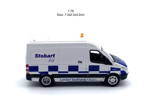 Load image into Gallery viewer, 1:76 Benz Sprinter Stobart London Airport Van Model Diecast Metal Car New Collection
