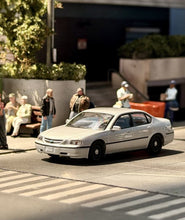 Load image into Gallery viewer, 596 1:64 Silver Impala Sedan Sports Model Diecast Metal Car New Collection
