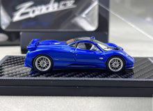 Load image into Gallery viewer, LCD 1:64 Blue Zonda C12 Sports Model Diecast Metal Car New Collection
