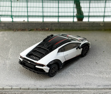 Load image into Gallery viewer, MINIGT 1:64 Huracan Sterrato Bianco Asopo Sports Model Diecast Metal Car New Collection
