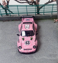 Load image into Gallery viewer, King 1:64 Pink 964 RWB #43 Classic Racing Sports Model Diecast Metal Car New
